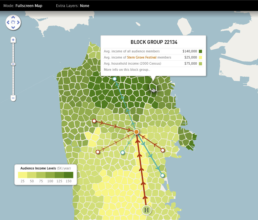 San Francisco by Census Block