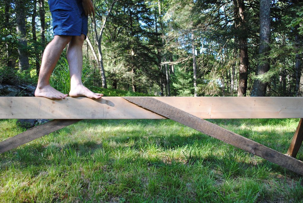 Walking on the Sawhorse