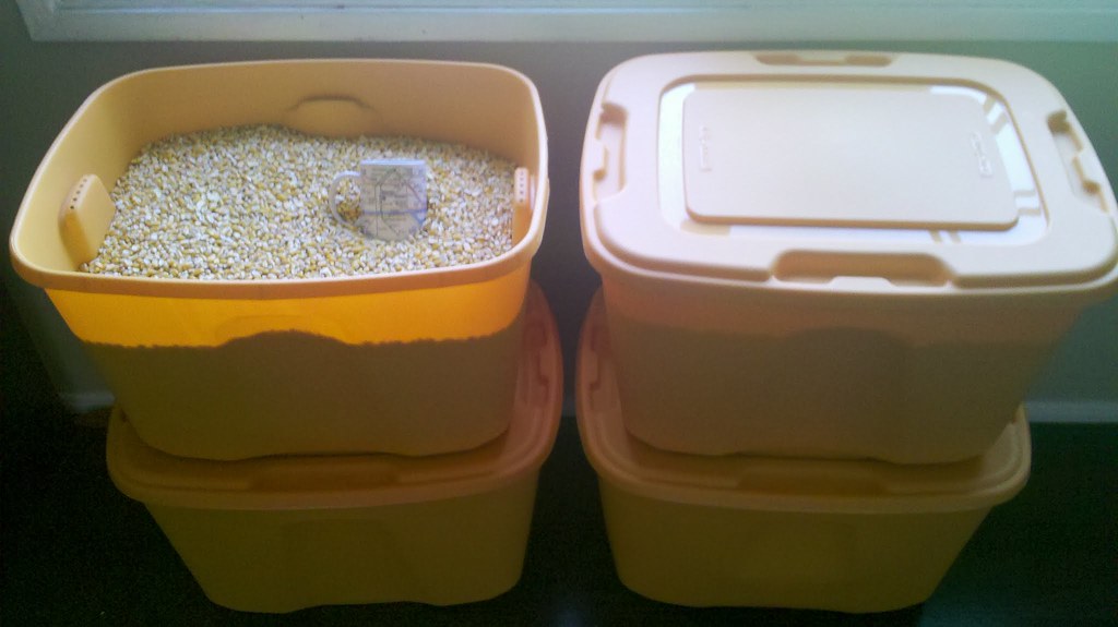 I decided to move to Paris, so I gave away the corn on Craiglist