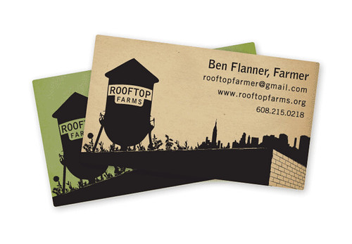 Rooftop Farms Business Card