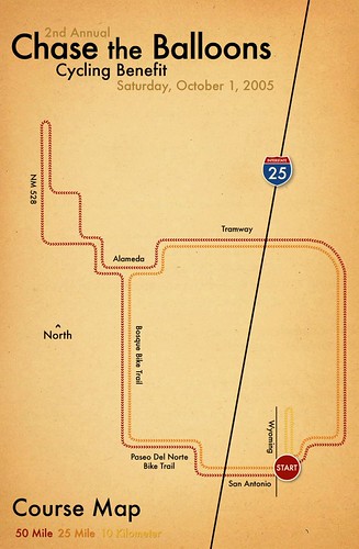 Chase the Balloons Map