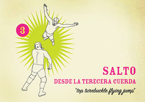 Luchaddys: Techniques: Salto desde la Tercera Cuerda