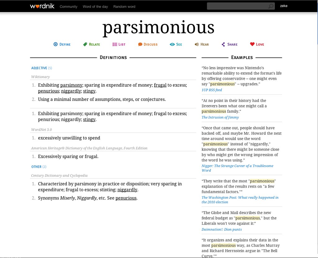 The OED-inspired Style