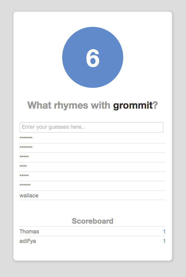 Crowdsourced Rhyme Data